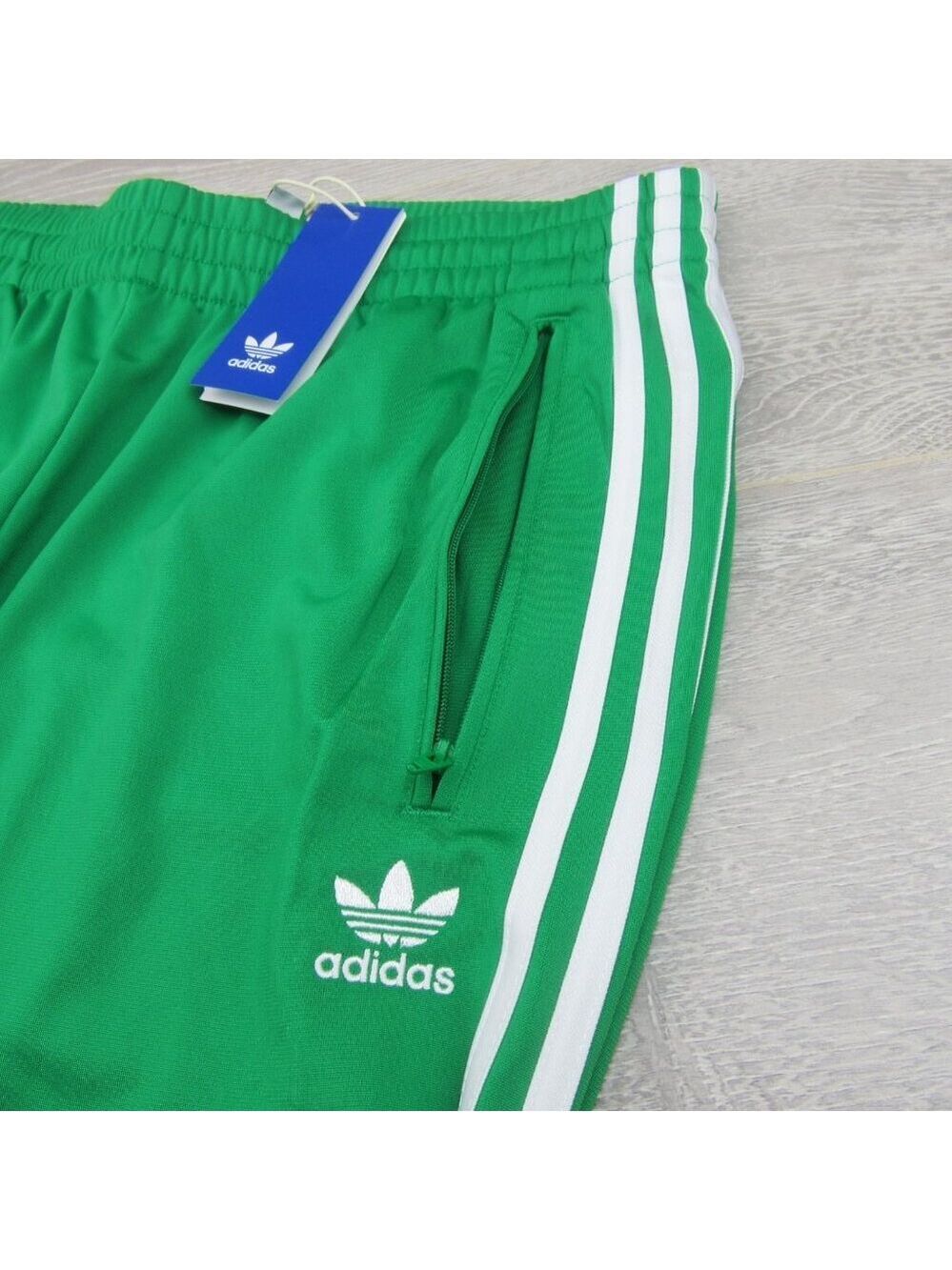 Adidas Originals Firebird Track Pants Jacket Jump Suit Men's Sz Medium Green NEW - Picture 12 of 16
